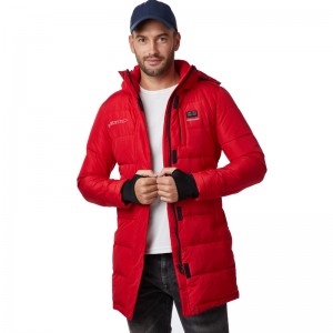 Amazon Hot Sale Leichte Daunenjacke, Stehkragen beheizter Wintermantel